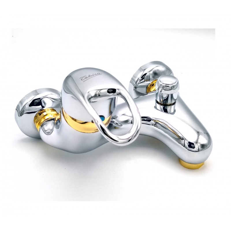 TEBISA SIBILA GRIFO BAÑO CROMO-ORO
