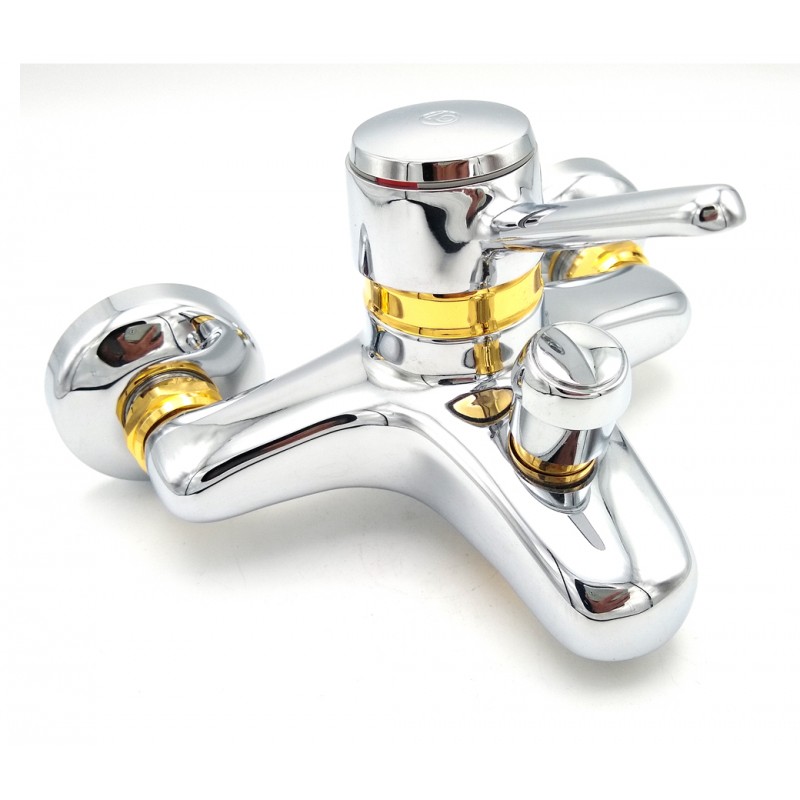 TEBISA STAR GRIFO BAÑO CROMO-ORO